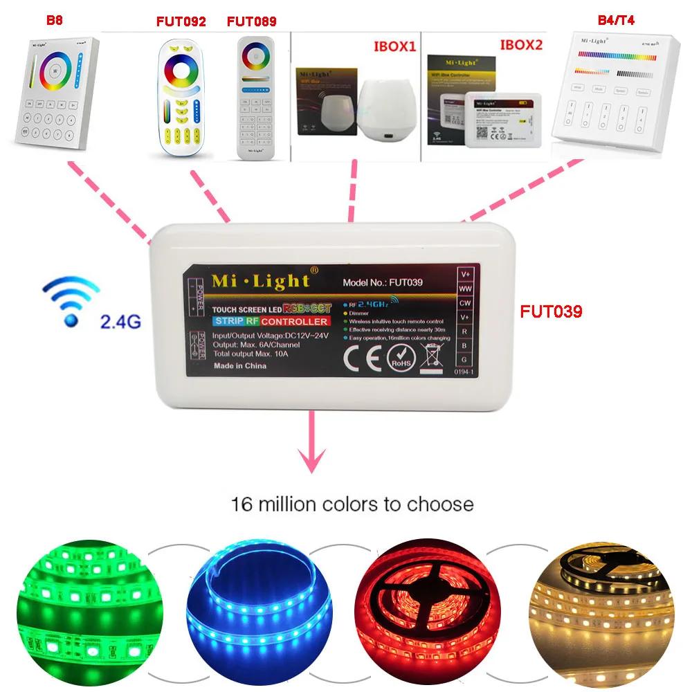 Miboxer2.4G 4-Zone Ʈ г WiFi iBox RGB CCT/R..